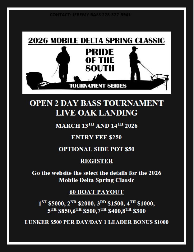 2026 Mobile Delta Spring Classic flier